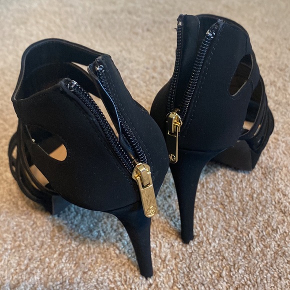 Strappy open toe high heels - Picture 2 of 3